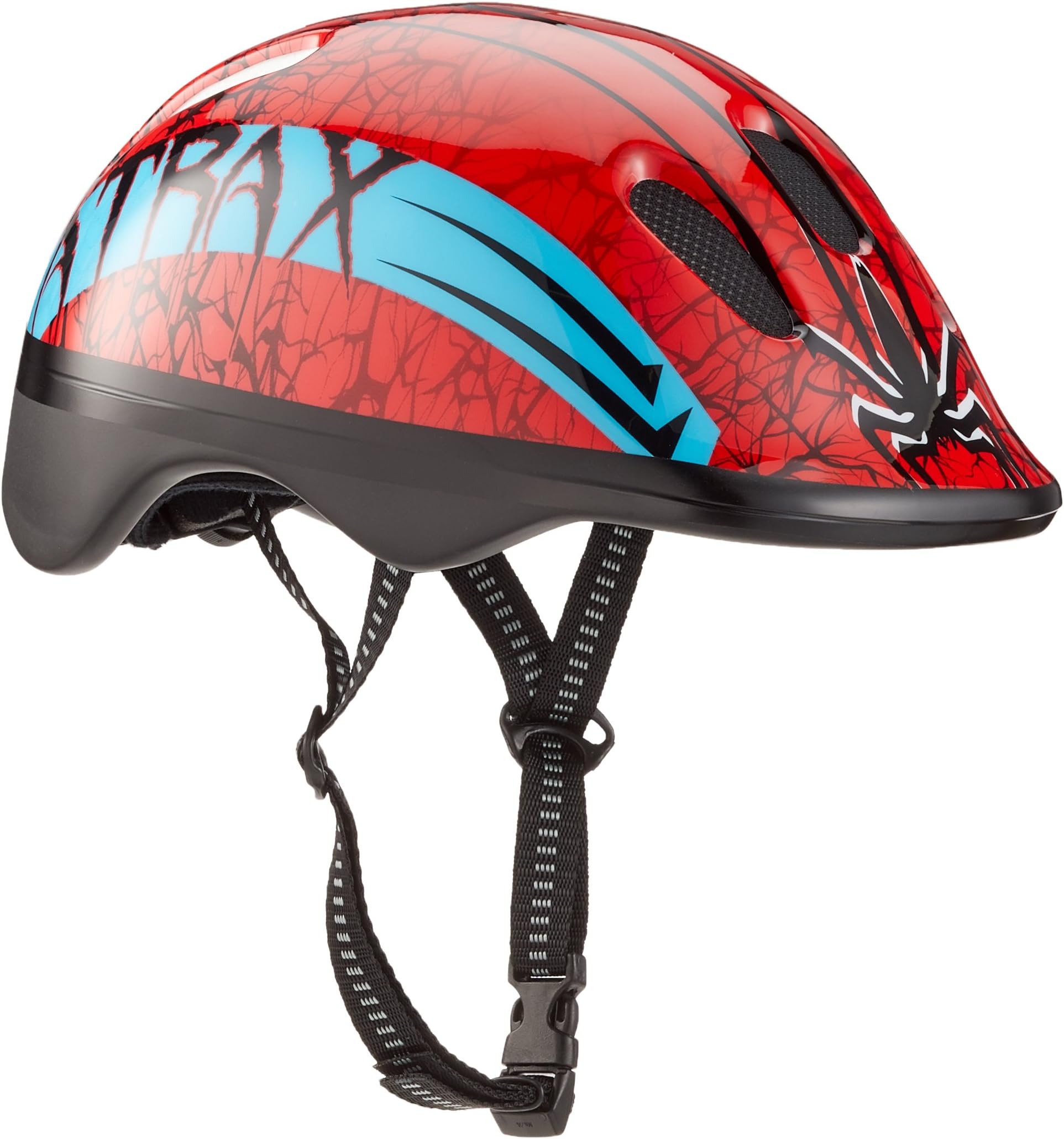 Spokey ATRAX Headlock Kids Helmet - Multi-Colour, 49-56 cm