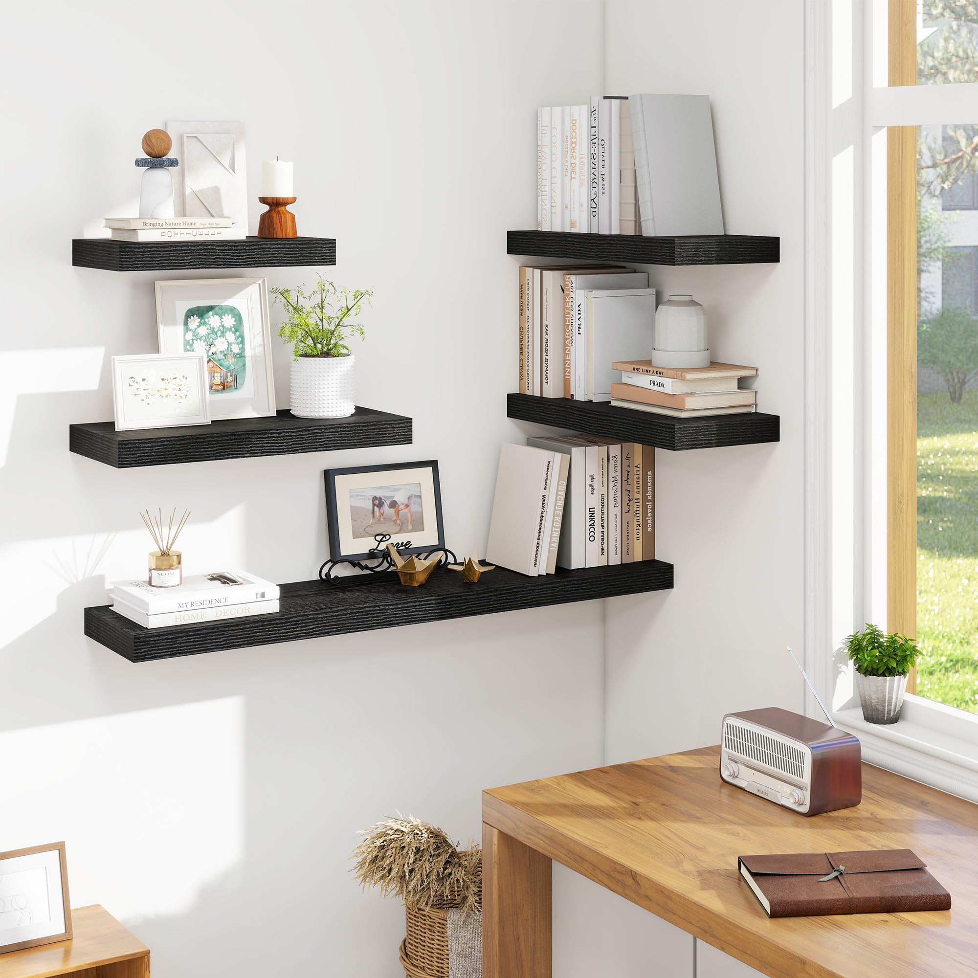 How to Decorate a Single Wall Shelf in Living Room: Stunning Ideas