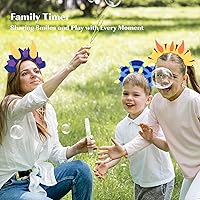 Vista 6 de Paquete de 12 diademas de dinosaurio, sombreros de dragón, recuerdos de fiesta, suministros de decoraciones de cumpleaños, accesorios para disfraz