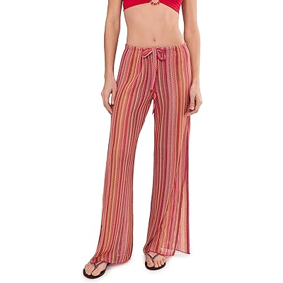 Купальник BECCA Seaside Crochet Knit Split Leg Pants