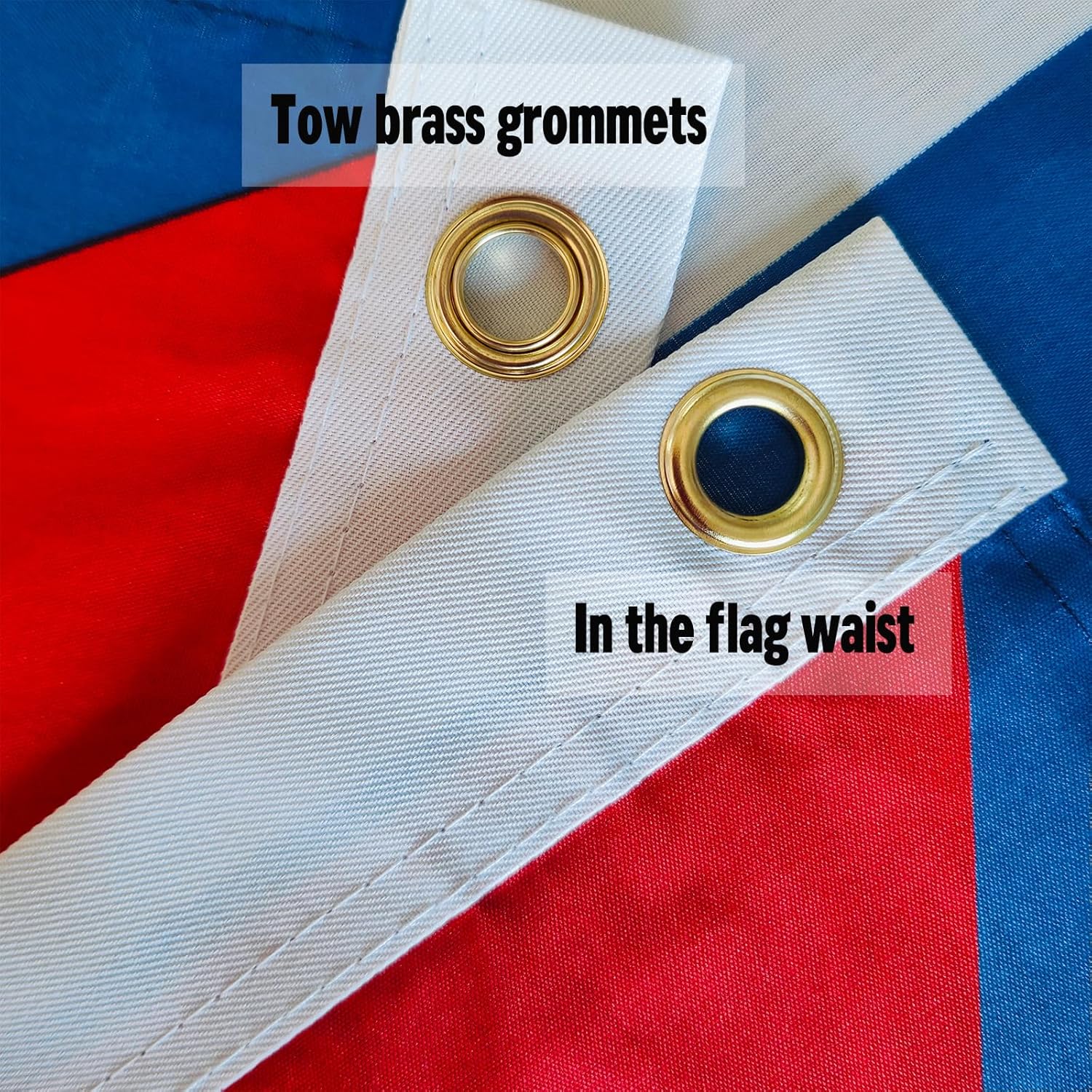 Double Sided Cuba Flag 3x5 FT Outdoor- UV Fade Resistant 3Ply Cuban National Flags Canvas Header with 2 Brass Grommets Easy to Rising - Image 4