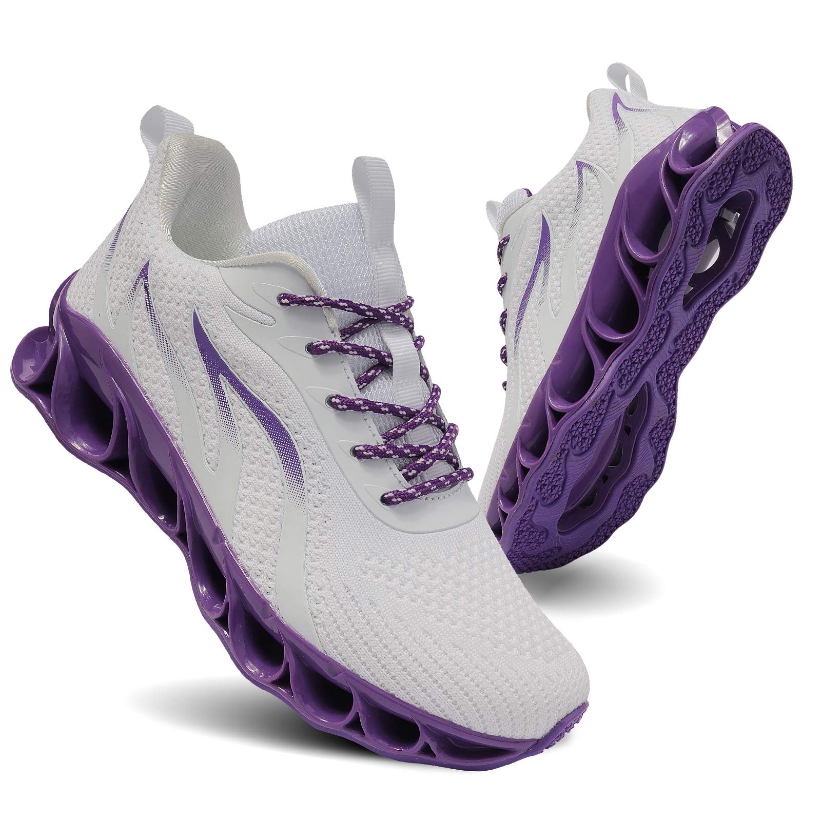 TIAMOU Running Shoes Women Walking Athletic Tennis Non Slip Blade Type Fashion Sneakers