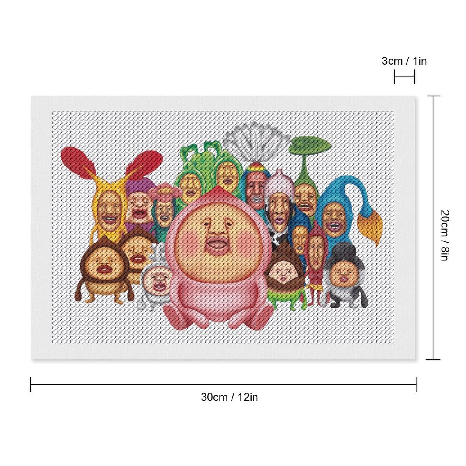 Amazon.co.jp: こびとづかん3ダイヤモンドアート ダイヤモンドアート