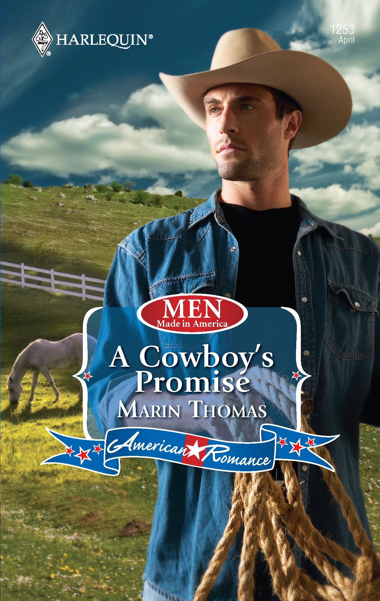 A Cowboy's Promise (Harlequin American Romance: Men Made in America)