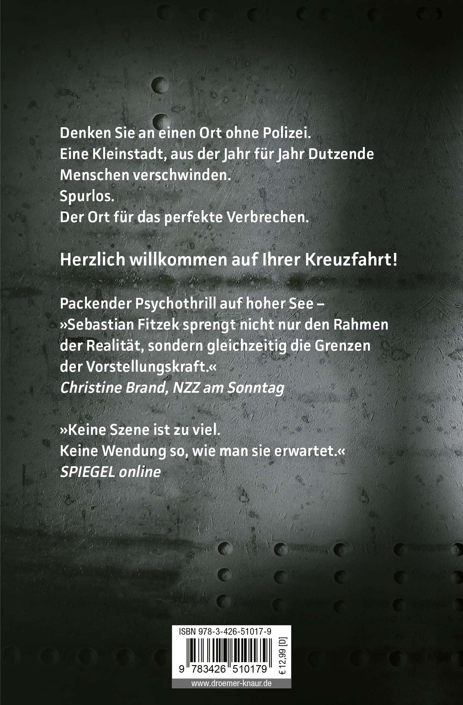 Passagier 23: Psychothriller | SPIEGEL Bestseller | »Keine Szene ist zu viel. Keine Wendung so, wie man sie erwartet.« SPIEGEL online