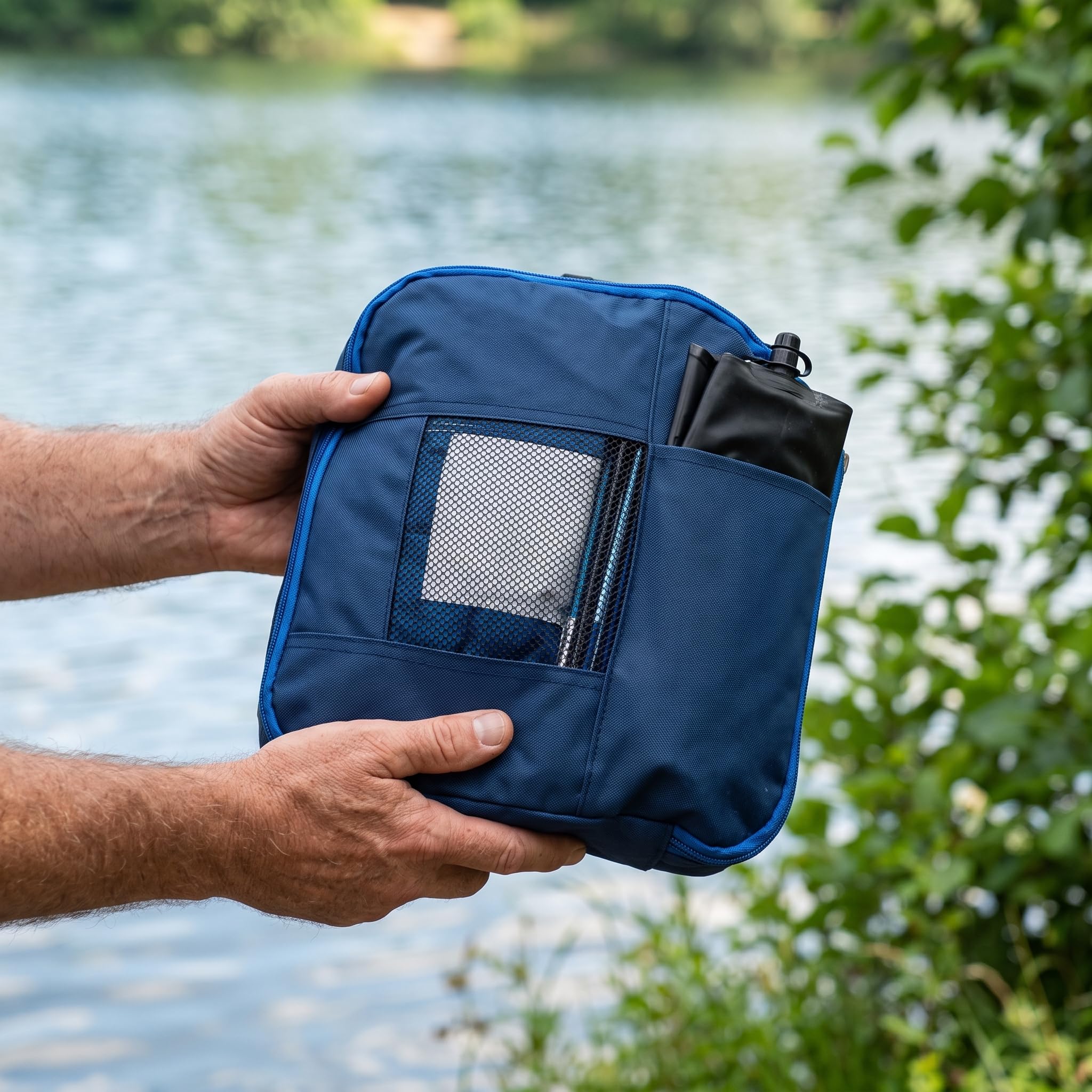 Homyl Tienda Ducha Camping y Ducha Portátil para Privacidad al Libre, Baño y Cambiador Playa