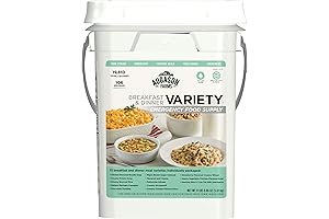 Organic Emergency Food Supply: Everyday Meals Breakfast and Dinner Pail