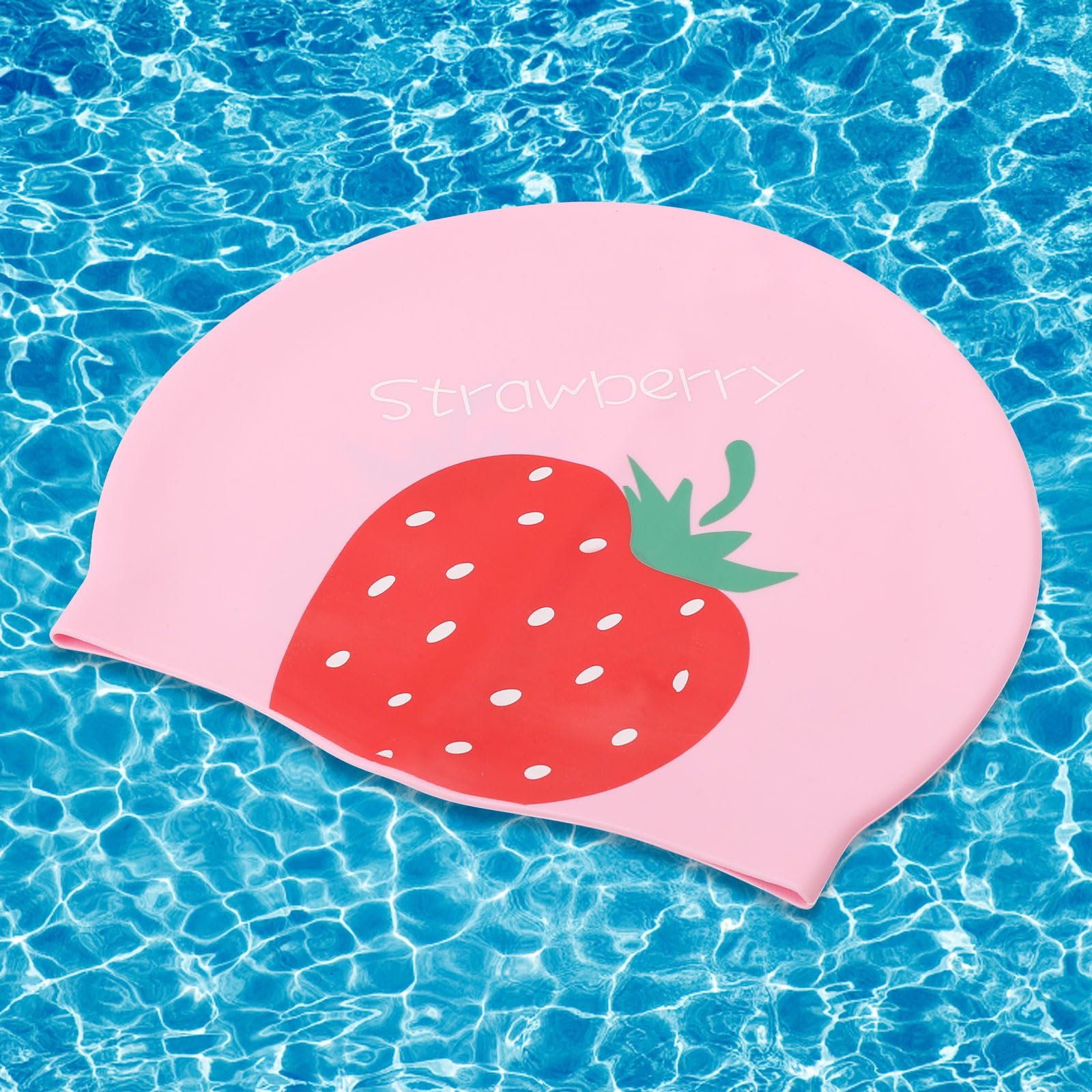 Badekappe Kinder Mit Wal-Muster - Silikon Schwimmhaube