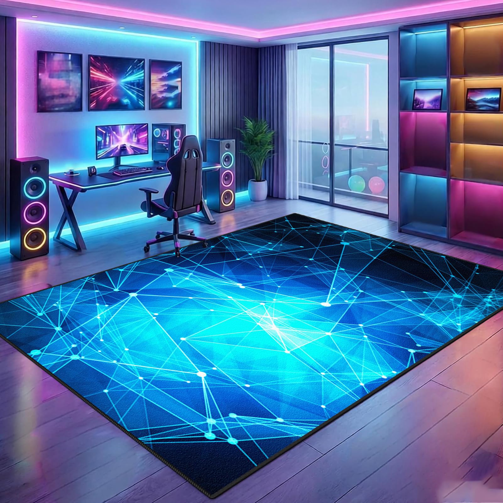 Tapis de jeu enfants pour salle de jeux et salon 200x280 cm