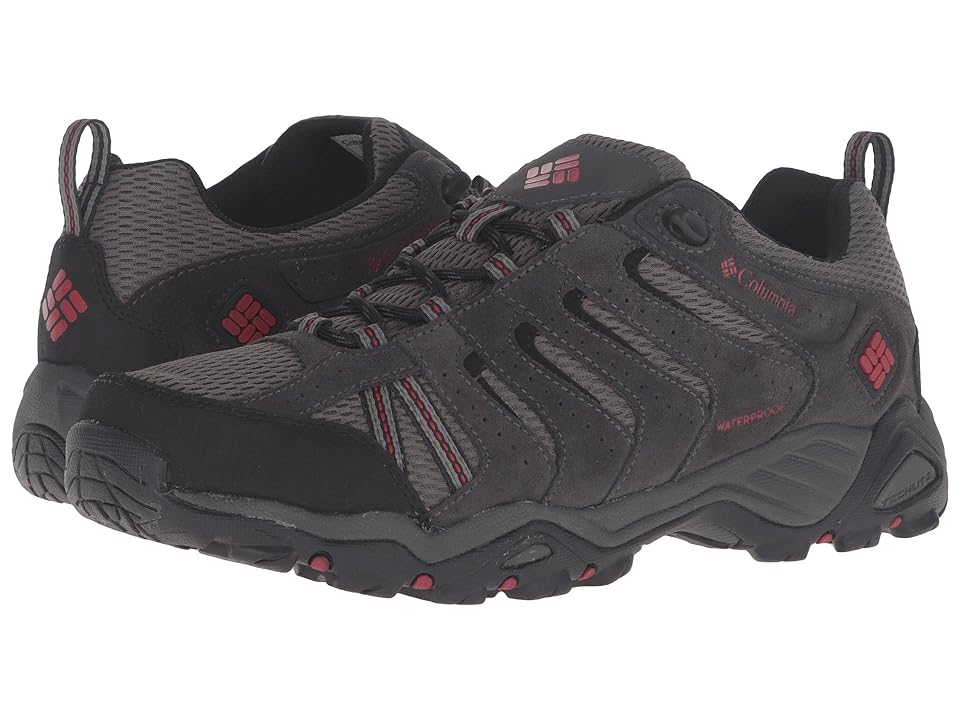 

Columbia North Plains II Waterproof (City Grey/Rocket) Men's Waterproof Boots, Brown