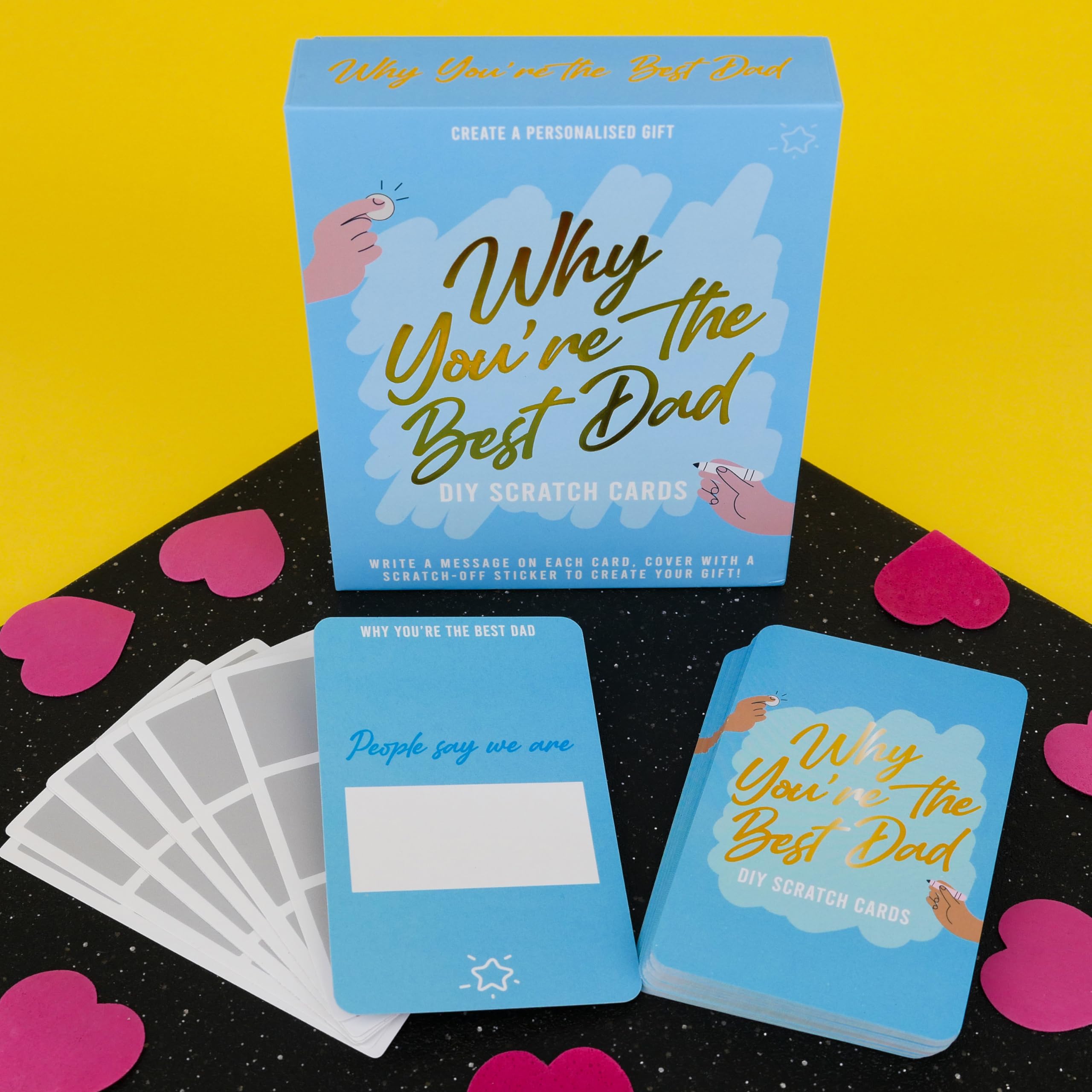 Amazon.com : Reasons Why You're the Best Dad - DIY Scratch Cards