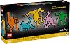 LEGO Art Keith Haring – Dancing Figures 31216 - Collectible Creative Model Making Set for Adults (1773 Pieces)