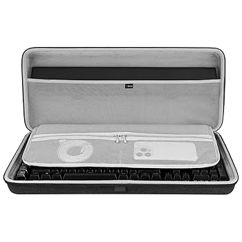 激安キーボードハードケース フォームパッド付き Amazon.co.jp: Linkidea ハードトラベルケース コンパクト 65