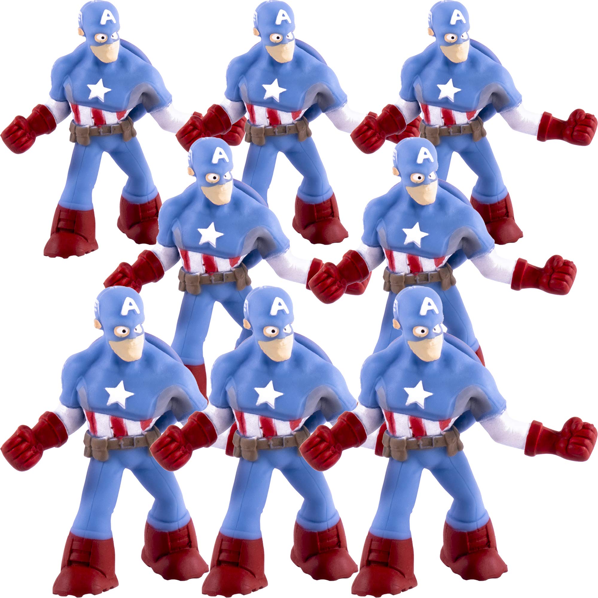 Amazon.com: Hedstrom Avengers Captain America Super Realz Stretch