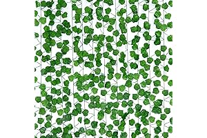 Artificial Grape Vine Garland - Lifelike, Lush Greenery