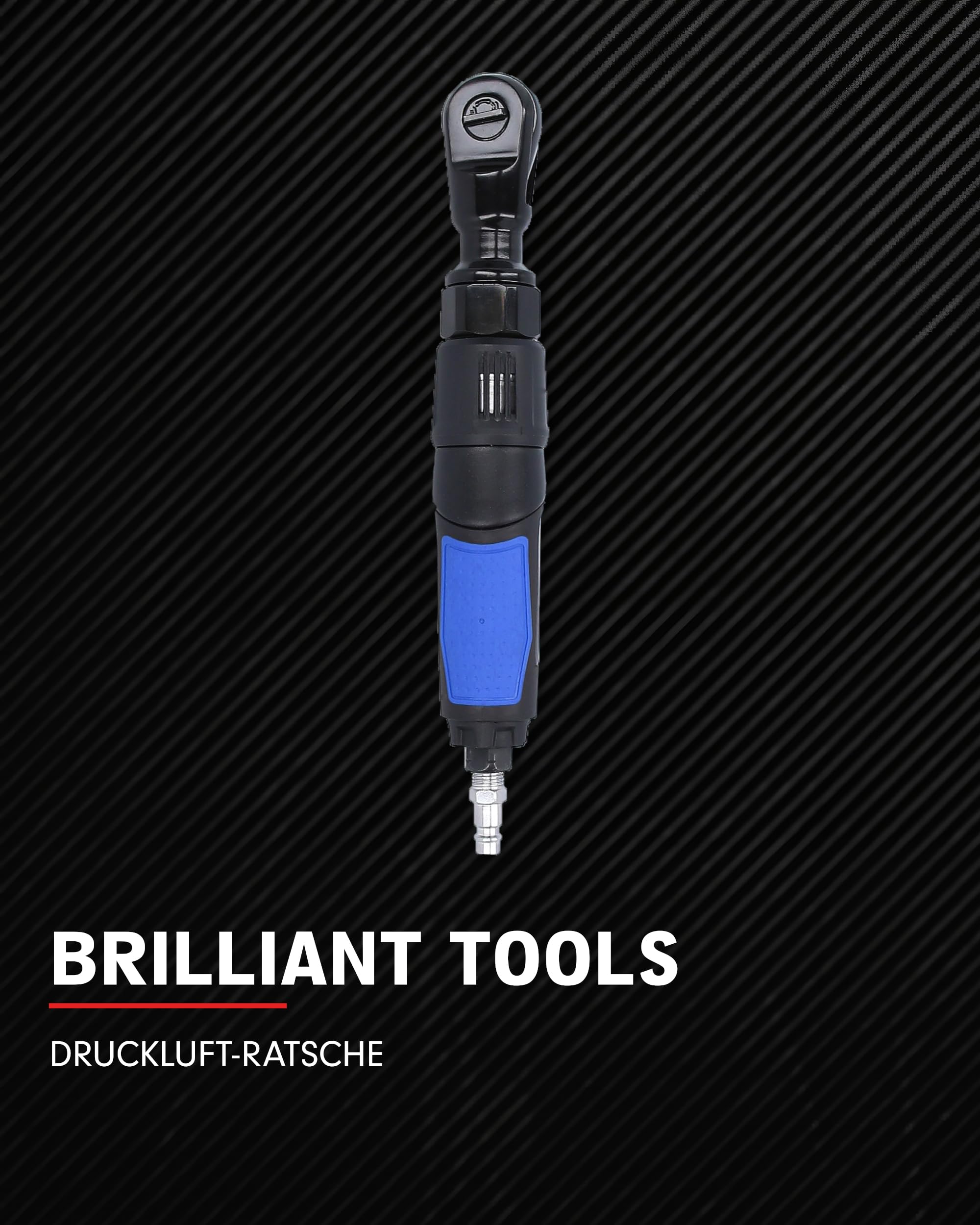 BRILLIANT TOOLS BT160600 Cricchetto ad aria compressa 1/2", 67 Nm [Powered by KS TOOLS]