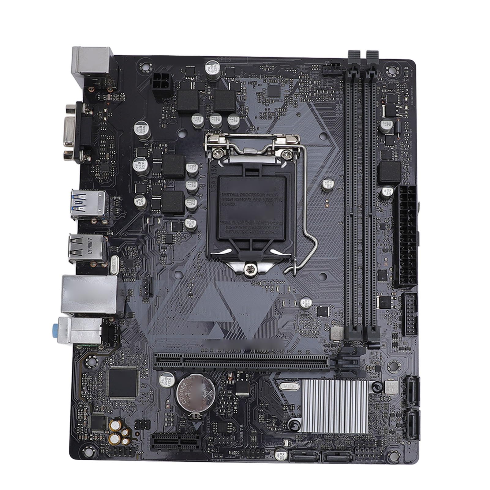 fosa H310M F R2.0 Motherboard, M ATX DDR4 Desktop Computer Motherboard, Supports LGA 1151 9th 8th Gen Core Pentium Gold Celeron 14nm CPU with DVI VGA Outputs-picture-12