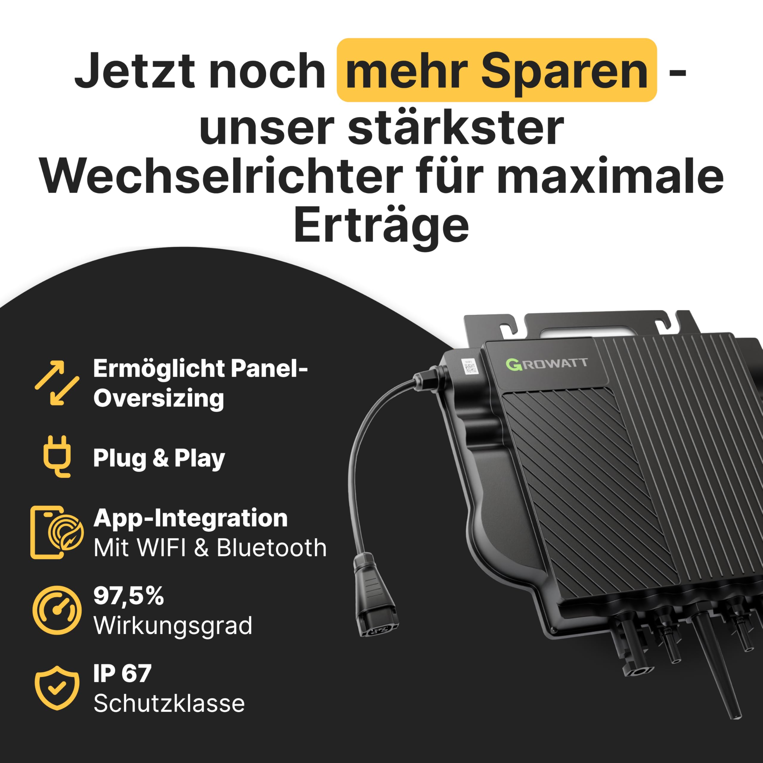 Solakon® PowerTracker IR Smart Meter - Optischer IR-Energiezähler für die Solakon ONE Speicher - Echtzeit-Messung des Netzverbrauchs - Zero-Feed-In-Steuerung für Balkonkraftwerke