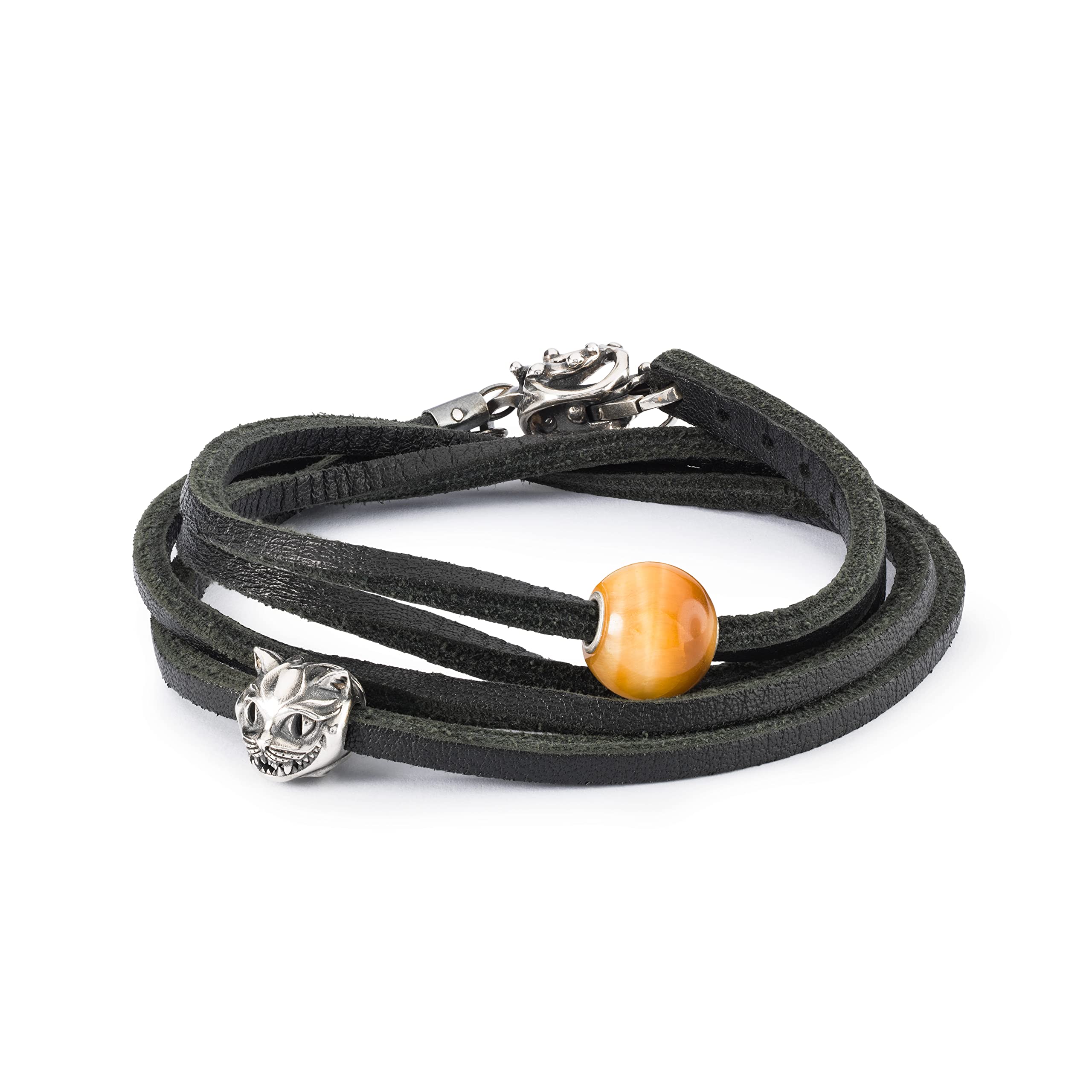 Jumbo Runde Edelstein Beads (Katzenauge)