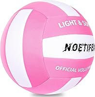 Vista 9 de Soft Volleyball-Super Soft Fabric Light Volleyball for Indoor Practice Safe and Quiet Kids Youth Beginners House Yard Training Practice