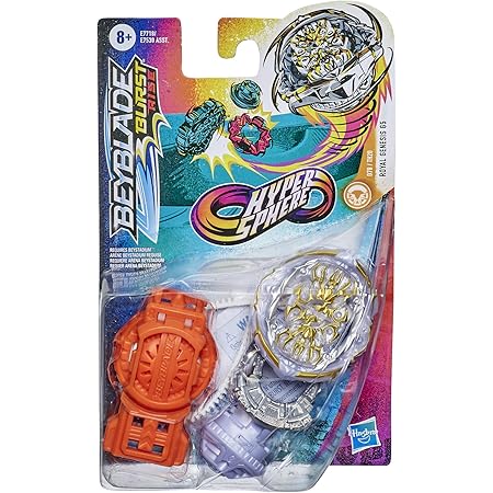 Amazon ベイブレードバーストライズ ハイパースフィア ロイヤルジェネシス G5 スターターパック スタミナタイプ バトルトップトイ 右 左スピンランチャー 対象年齢8歳以上 改造対戦型トイ おもちゃ