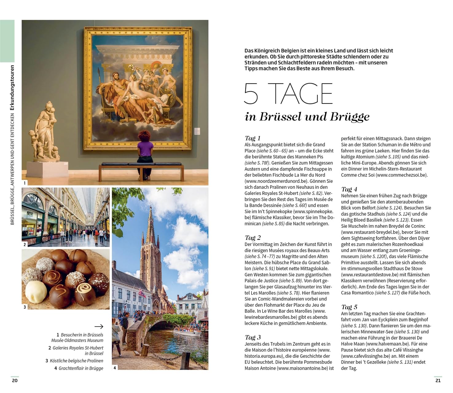 Vis-à-Vis Reiseführer Brüssel, Brügge, Antwerpen und Gent: Mit wetterfester Extra-Karte und detailreichen 3-D-Illustrationen. Von Reisenden. Für Reisende.