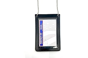 Necks Chain Double Side ID Holder for Police and Law Enforcement