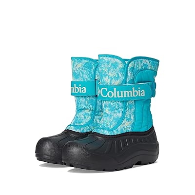 Columbia Kids Powderbugtm Snowlitetm Strap (Toddler/Little Kid/Big Kid) Kids Shoes Geyser/Sea Salt