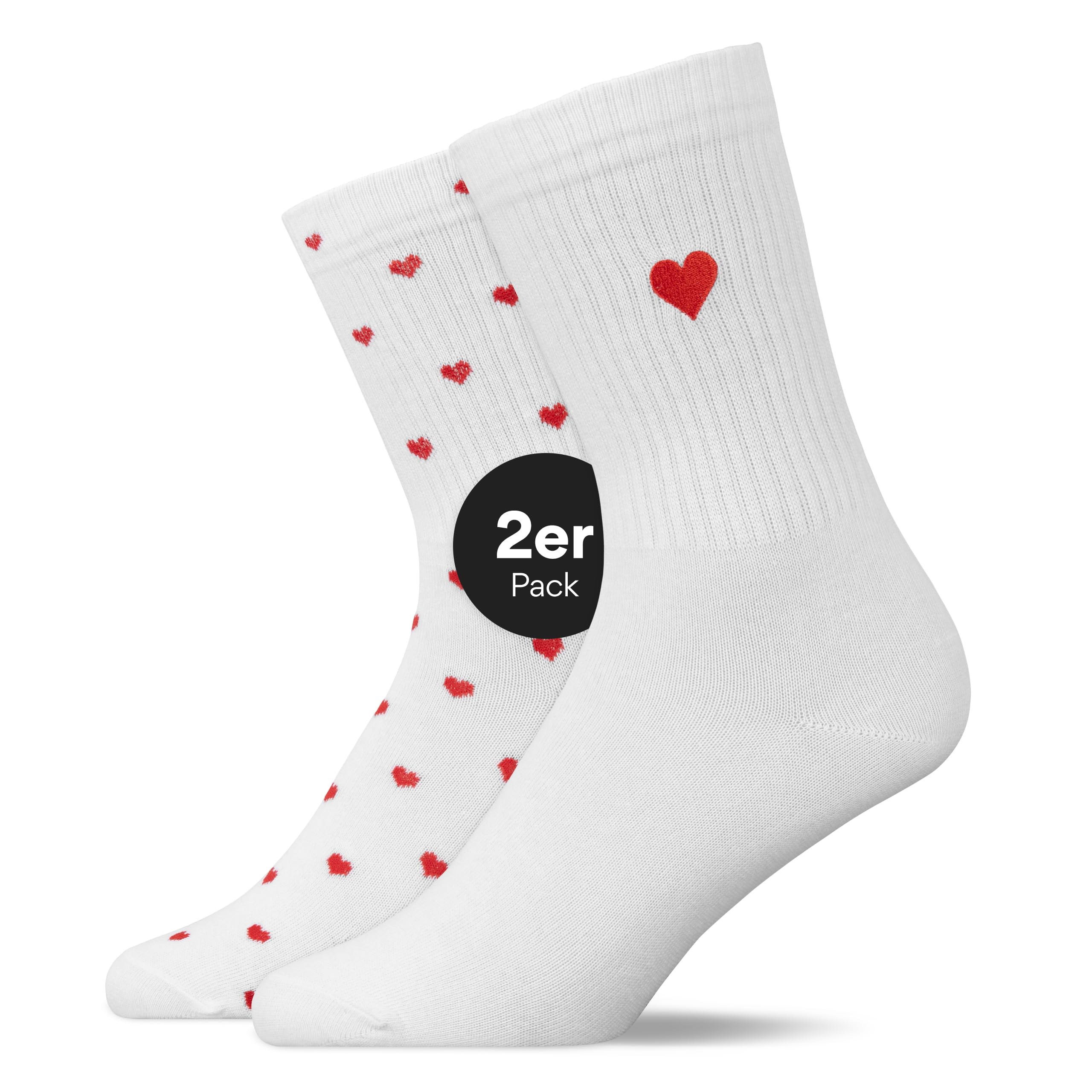 Snocks Tennissocken Herren & Damen aus Bio-Baumwolle 2–4 Paar – Hochwertige Materialien & multifunktional – Lange Socken – Ideal für Sport & Freizeit – Gr. 35–50