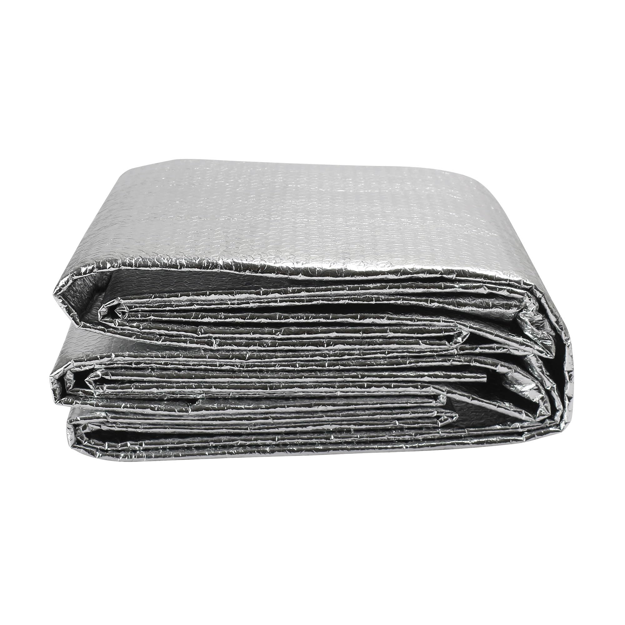 5m x 60cm Radiator Insulation Reflective Foil Sheet, Heat Reflector Panels Sheet - Save Energy & Reduce Bills- Lightweight, Flexible and Easy to Install (Silver, 5m X 60cm)