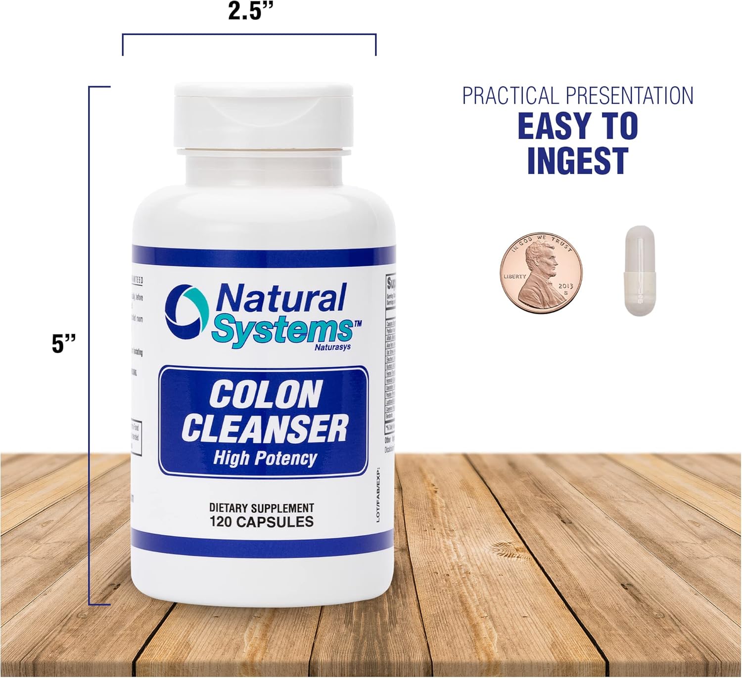 Buy Colon Cleanser 120 Capsules by Natural Systems Colon Cleanse