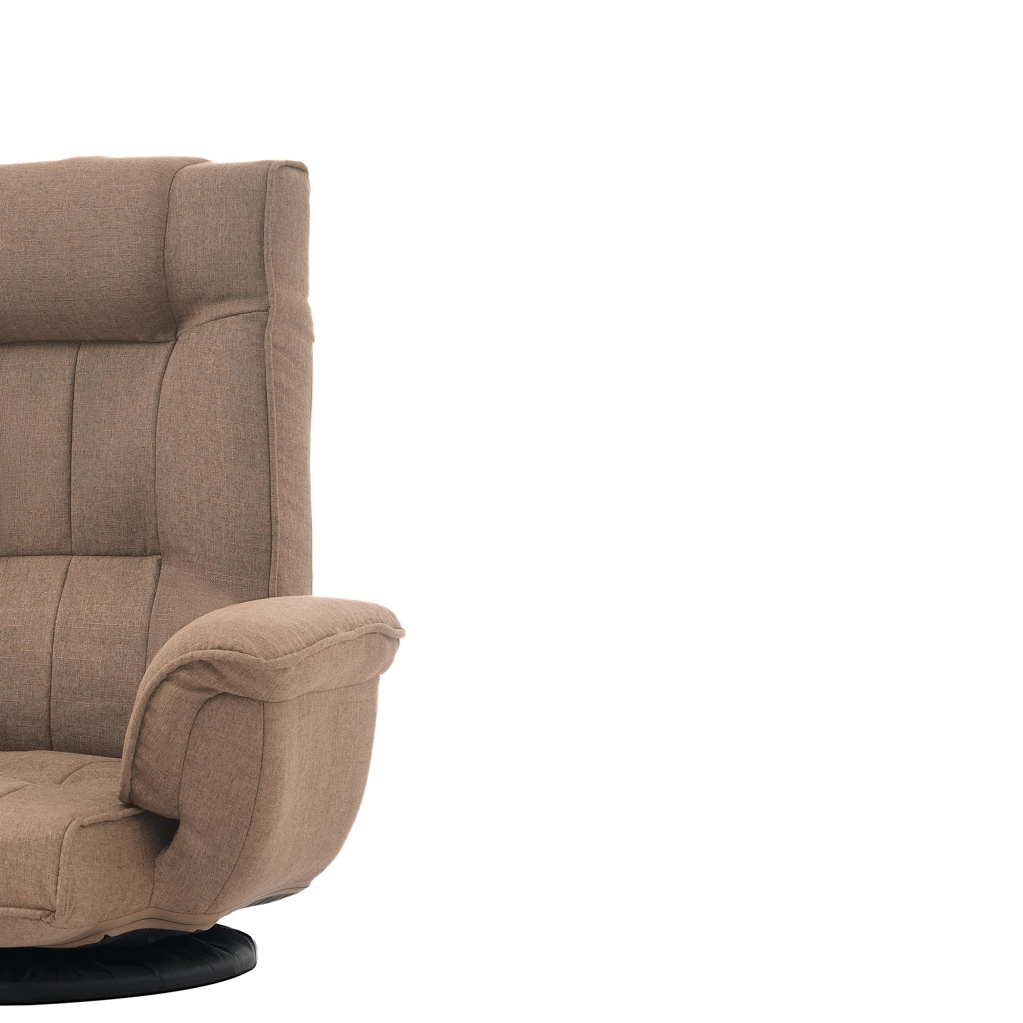 Amazon｜回転式座椅子 肘掛け ハイバック 座いす リクライニング 1人