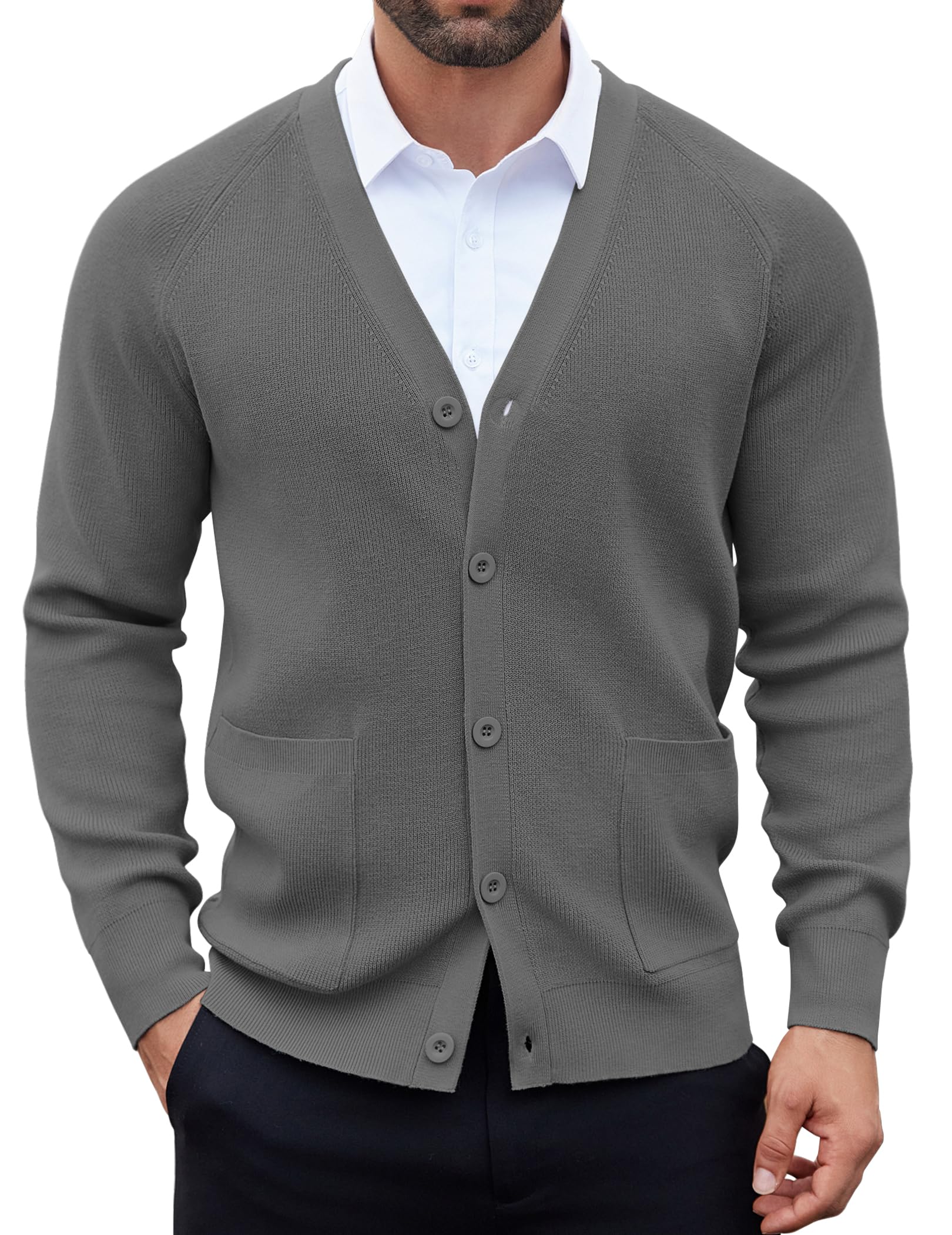 COOFANDY Men's Cardigan Sweaters