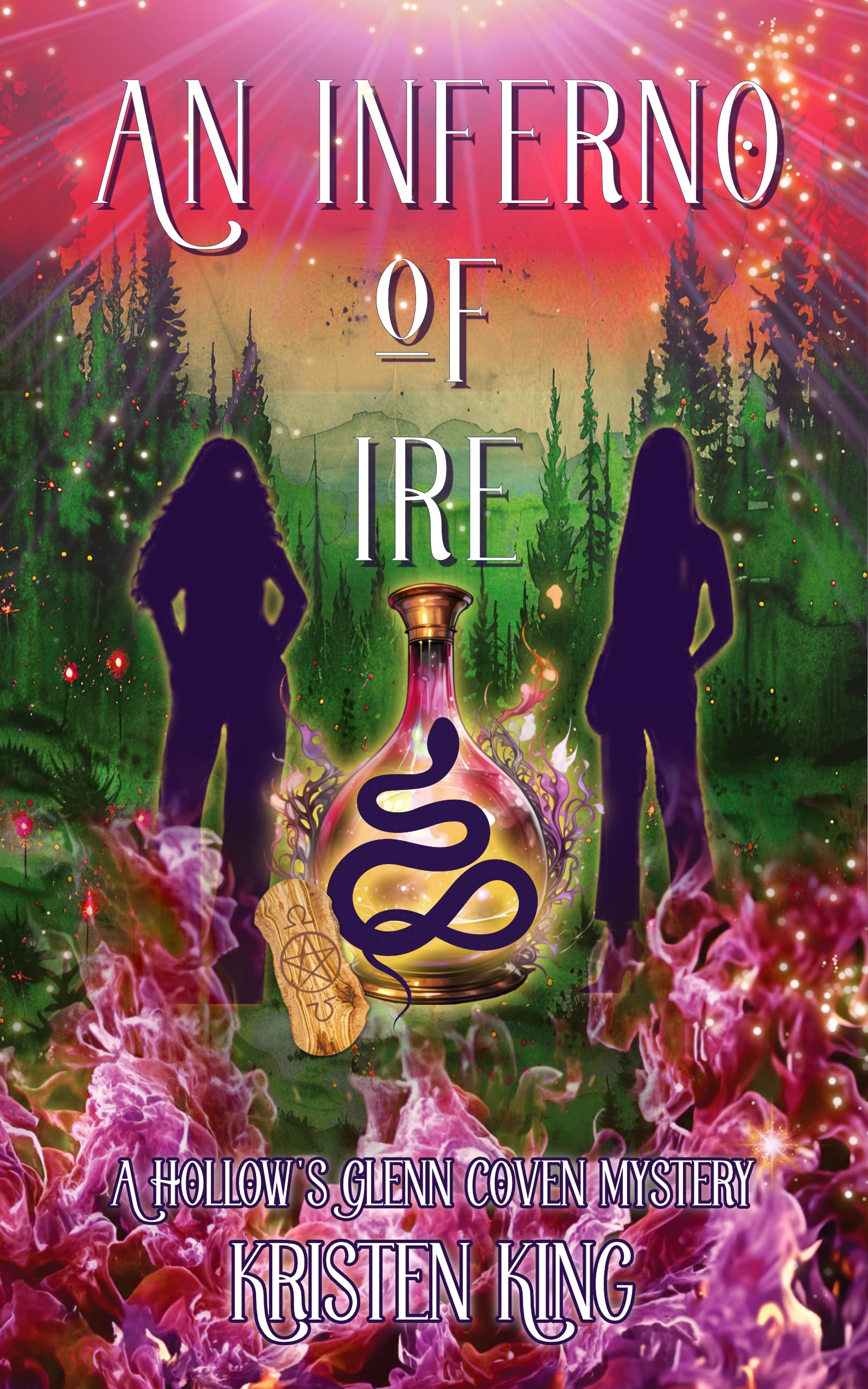 An Inferno of Ire (A Hollow's Glenn Coven Mystery Book 4)