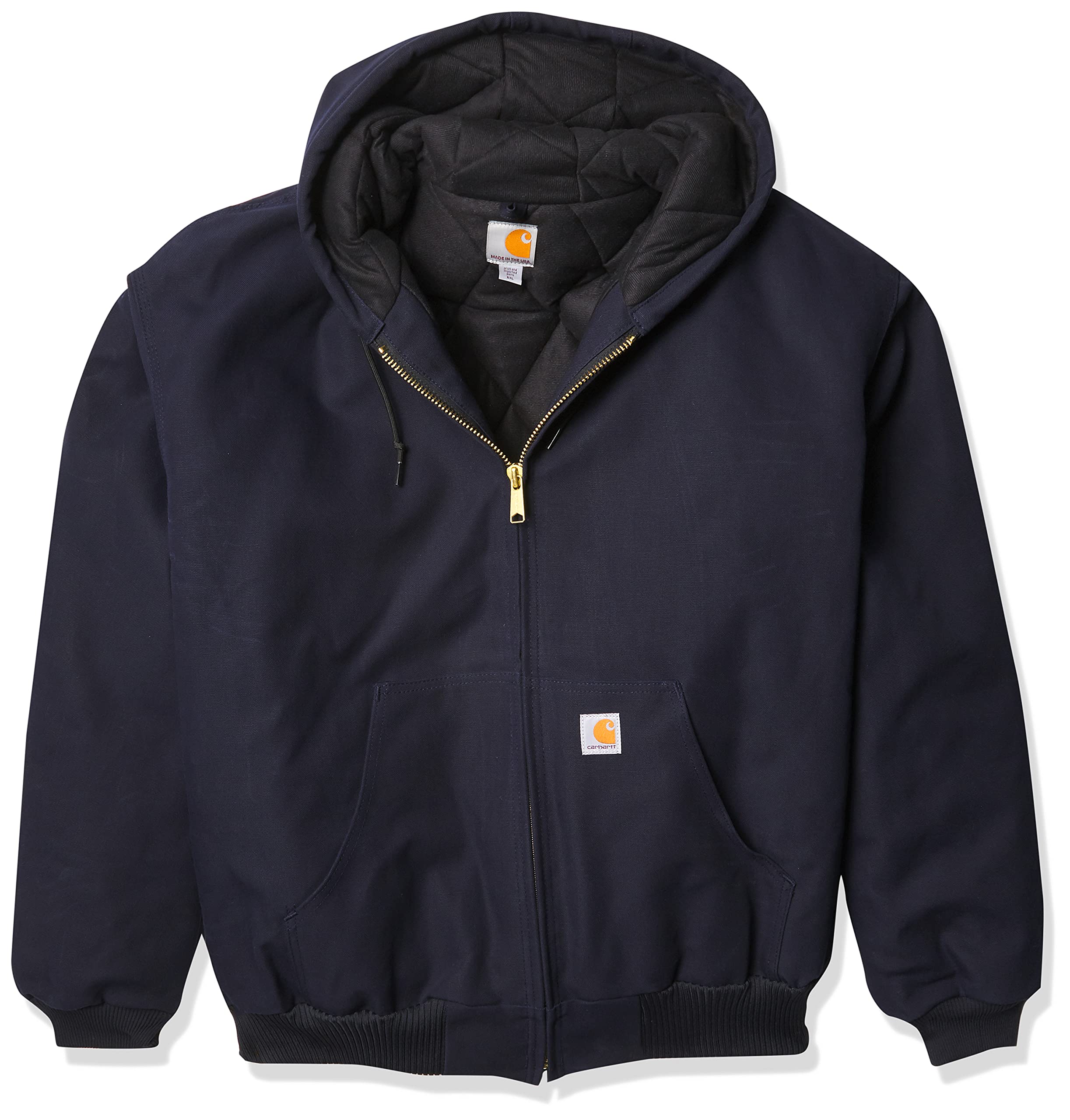 Buy Men's Quilted Flannel Lined Duck Active Jacket Online at