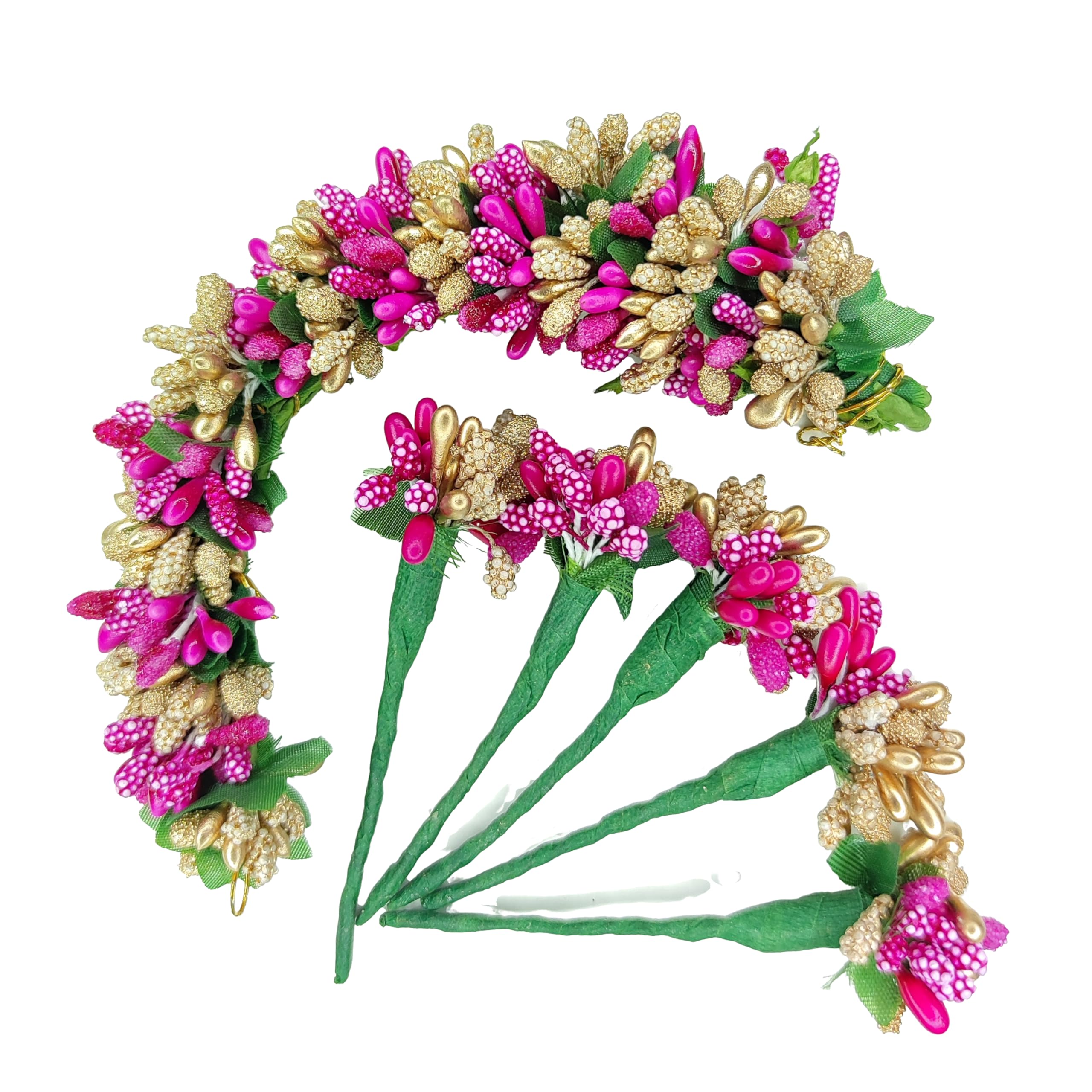 Hair Accessories Artificial Flowers|Hair Gajra Veni|Stylish Veni|Women,Girls,Baby Kids for Wedding,Bridal,Party,Fancy,Traditotal & Casual Wear (B0CJKZHW95) Amazon Price History, Amazon Price Tracker