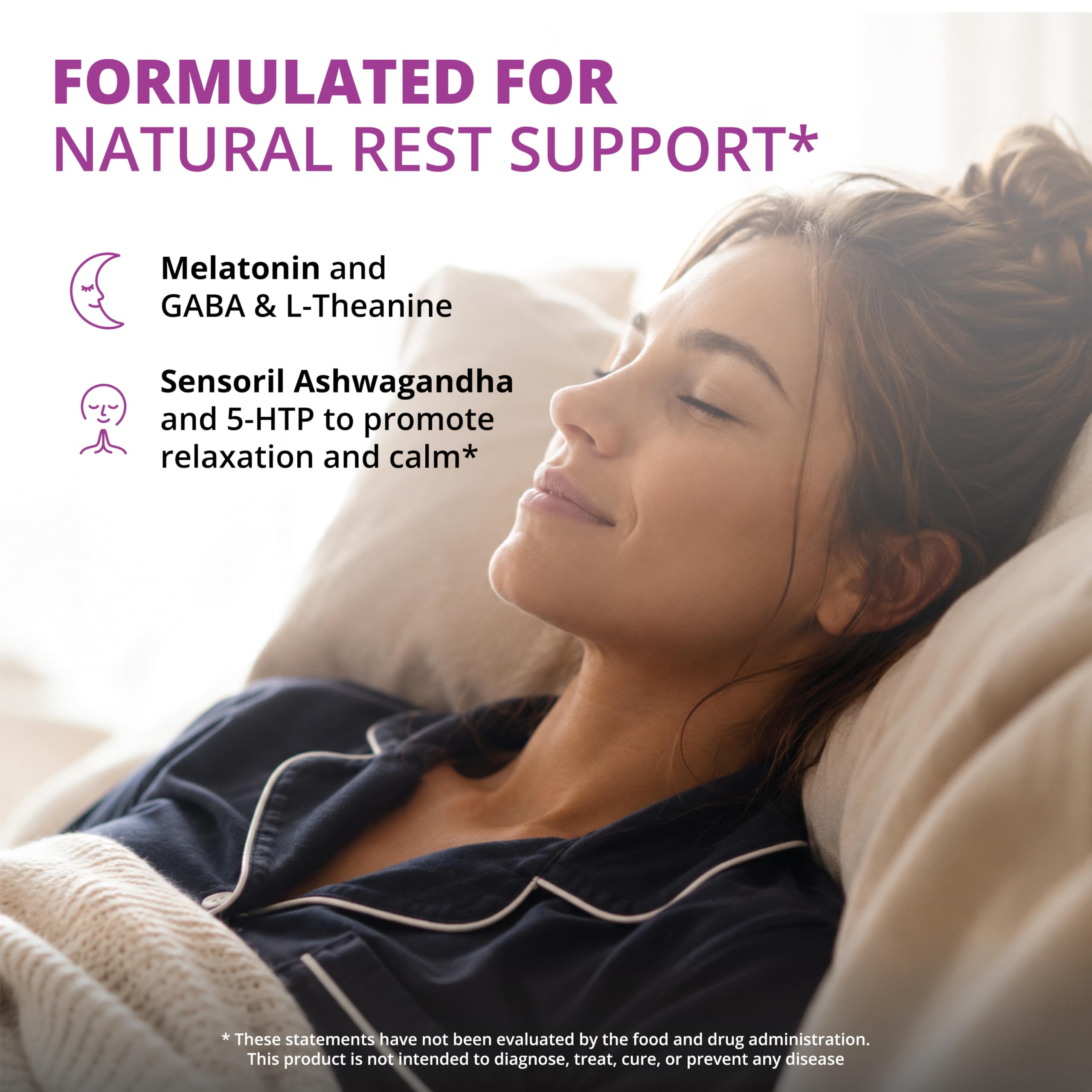 MRM Relax-All Sleep Dietary Supplement - for Women & Men - 30 Servings — Amazon image 3