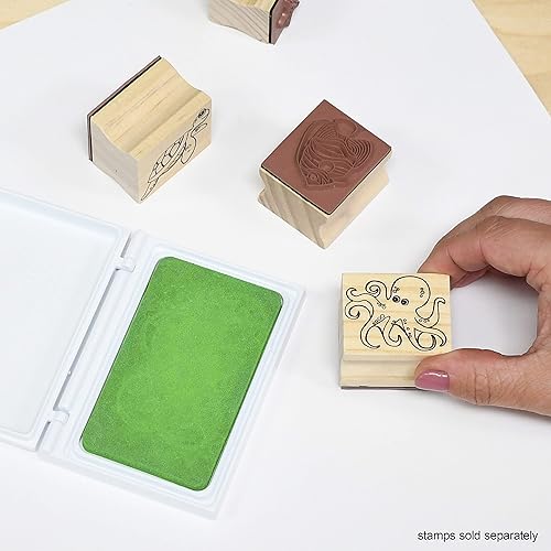 Miniatura 2 de READY 2 LEARN Bloc de sellos perfumados, lima, verde, no tóxico, resistente a la decoloración, suministros de arte divertidos para niños