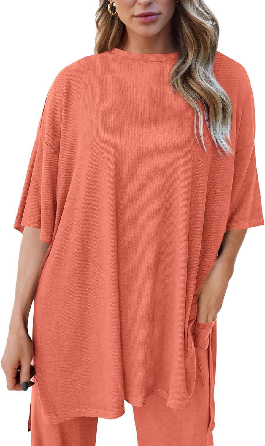 PRETTYGARDEN Two Piece Sets for Women Summer Fashion Lounge Matching Set 2026 Spring Travel Vacation Airport Outfits Clothing - Image 6