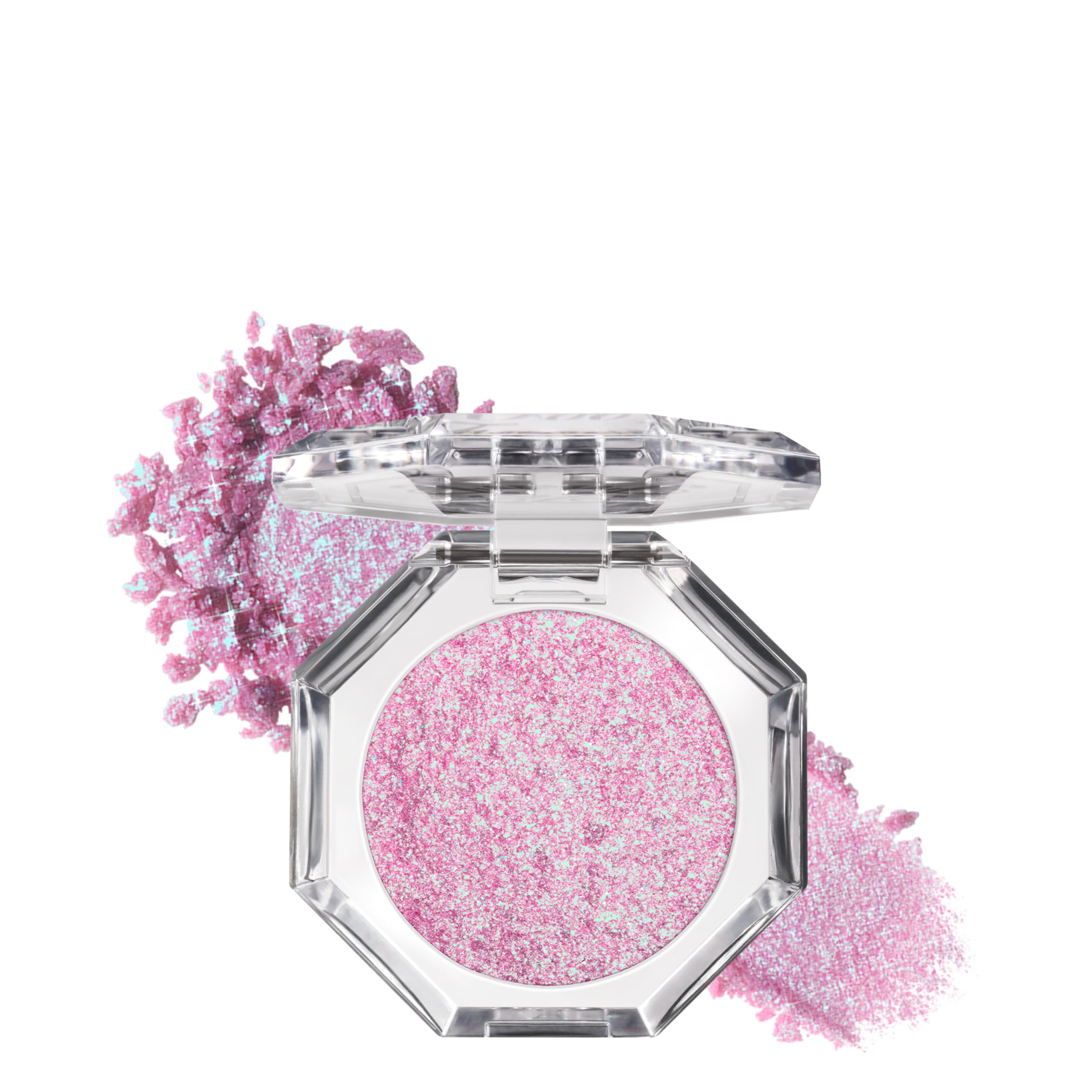 Too Faced Disco Crush High Shine Glitter Multi-Use Eye + Face Sparkle | Creamy, Iridescent, Multichrome Face & Eyeshadow Glitter, 0.05 Ounce 02 Show Off (Iridescent Lavender with Holographic Sparkle)