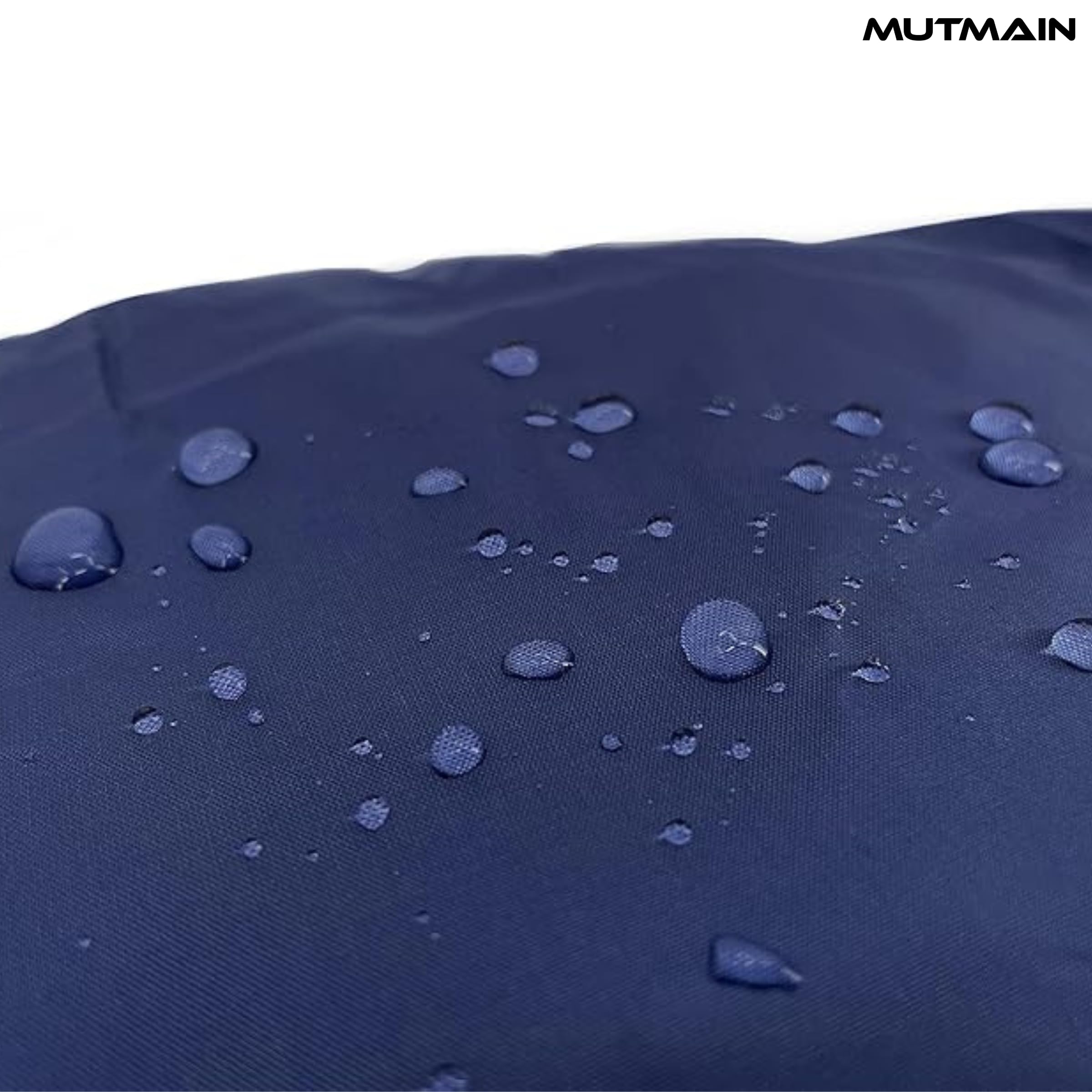 MUTMAIN Reflective Bag Cover Waterproof 25L to 35L PU Coated Rain Cover for Backpack with Buckle & Storage Pouch, Dust Proof School bag, Laptop Bag, Office bag cover (Reflective Navy blue, 25L to 35L) 2