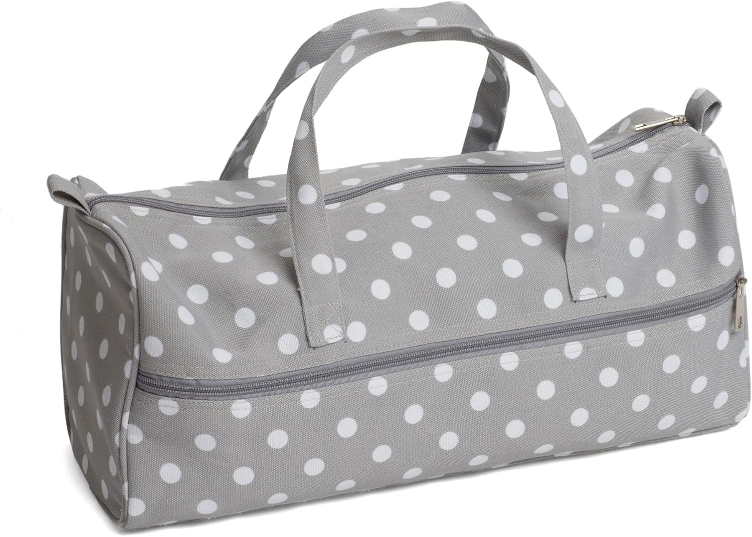 Hobby Gift Knitting Bag Large Yarn Storage Bag with Zippered Compartments for Knitting Needles Crochet Hooks and Craft Accessories