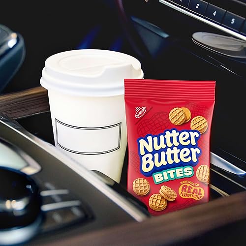 Miniatura 6 de Mini galletas OREO, mini galletas CHIPS AHOY!, Nutter Butter Bites y RITZ Bits galletas de queso, paquete surtido, 15 bolsas grandes