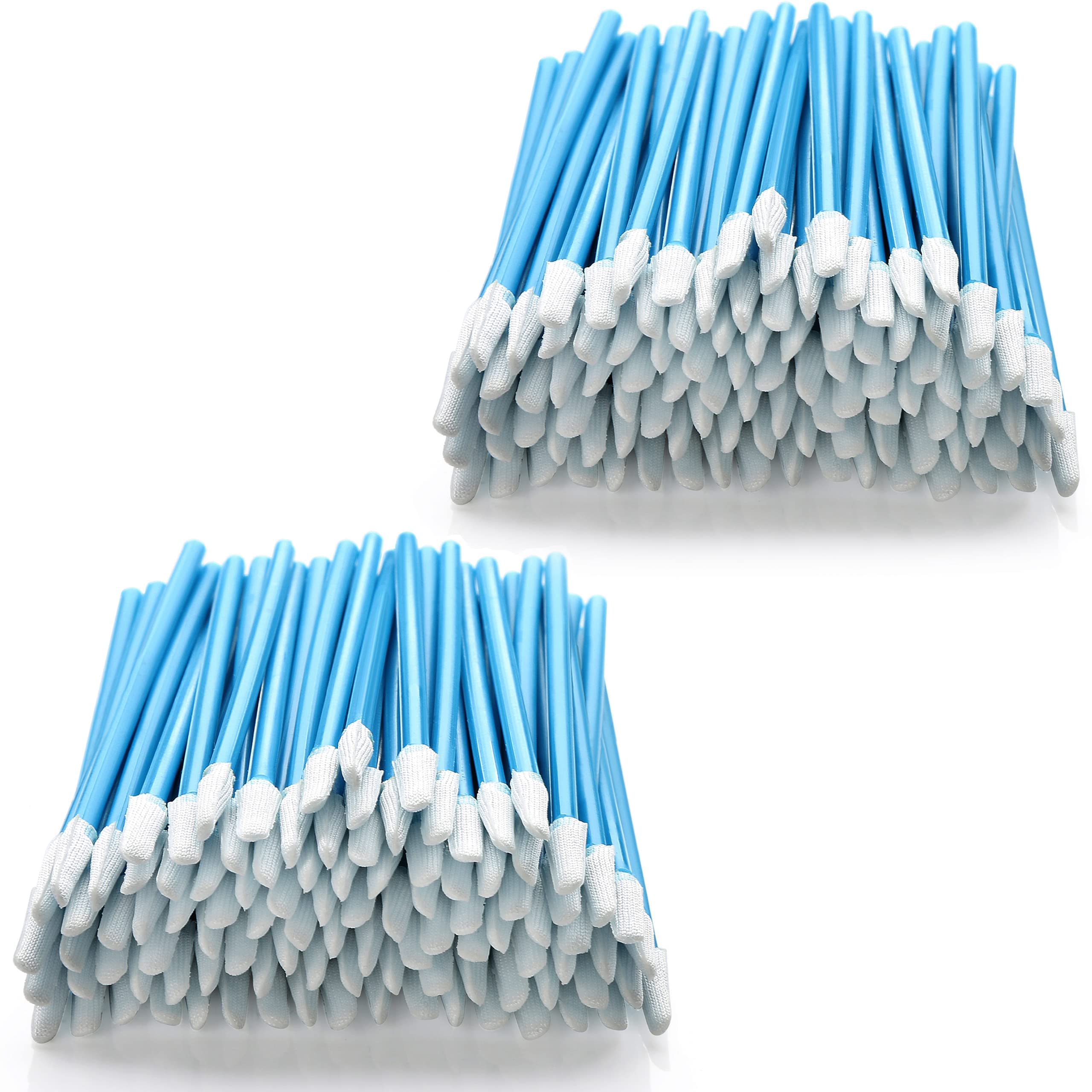 AAwipes Lint Free Polyester Swabs Pointed Tips Microfiber (200 pcs, 73mm/2.9" Length, 3.2mm/0.12" Head Width, Blue) Multi-Purpose Precision Swabs for Inkjet Printers, PCB, Crafts, etc. (A756A)-image-4
