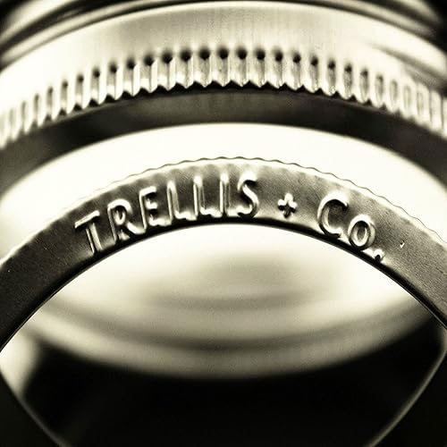 Miniatura 5 de Trellis + Co. Anillos de repuesto de acero inoxidable con sello de boca ancha para tarros de masón, duraderos y resistentes al óxido, para
