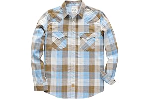 Dubinik Men's Pearl Snap Shirts