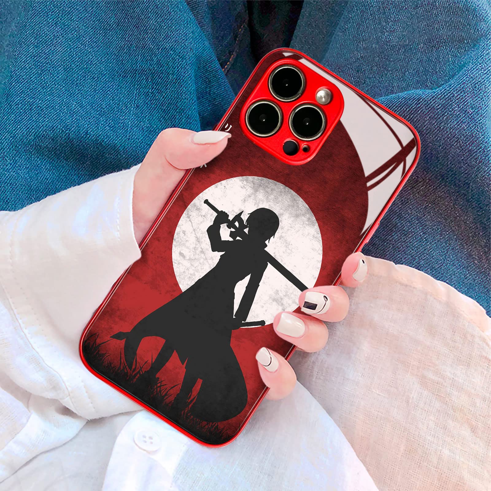 Amazon.com: Akatxezy Kirito Kirigaya Kazuto Anime Case for iPhone