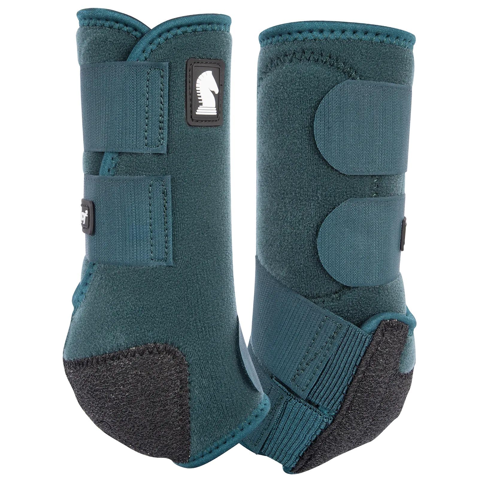 Classic Equine Legacy2 Support Boots, Front, Dragonfly Green, Medium