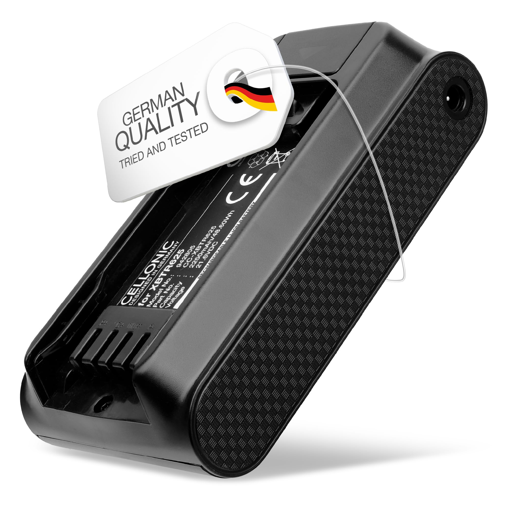 CELLONIC 1 x bateria kompatybilna z Shark BU3120, BU3521, XBTR625 | 1 x akumulator próżniowy (2250 mAh-21,6 V-Litowo-jonowy)