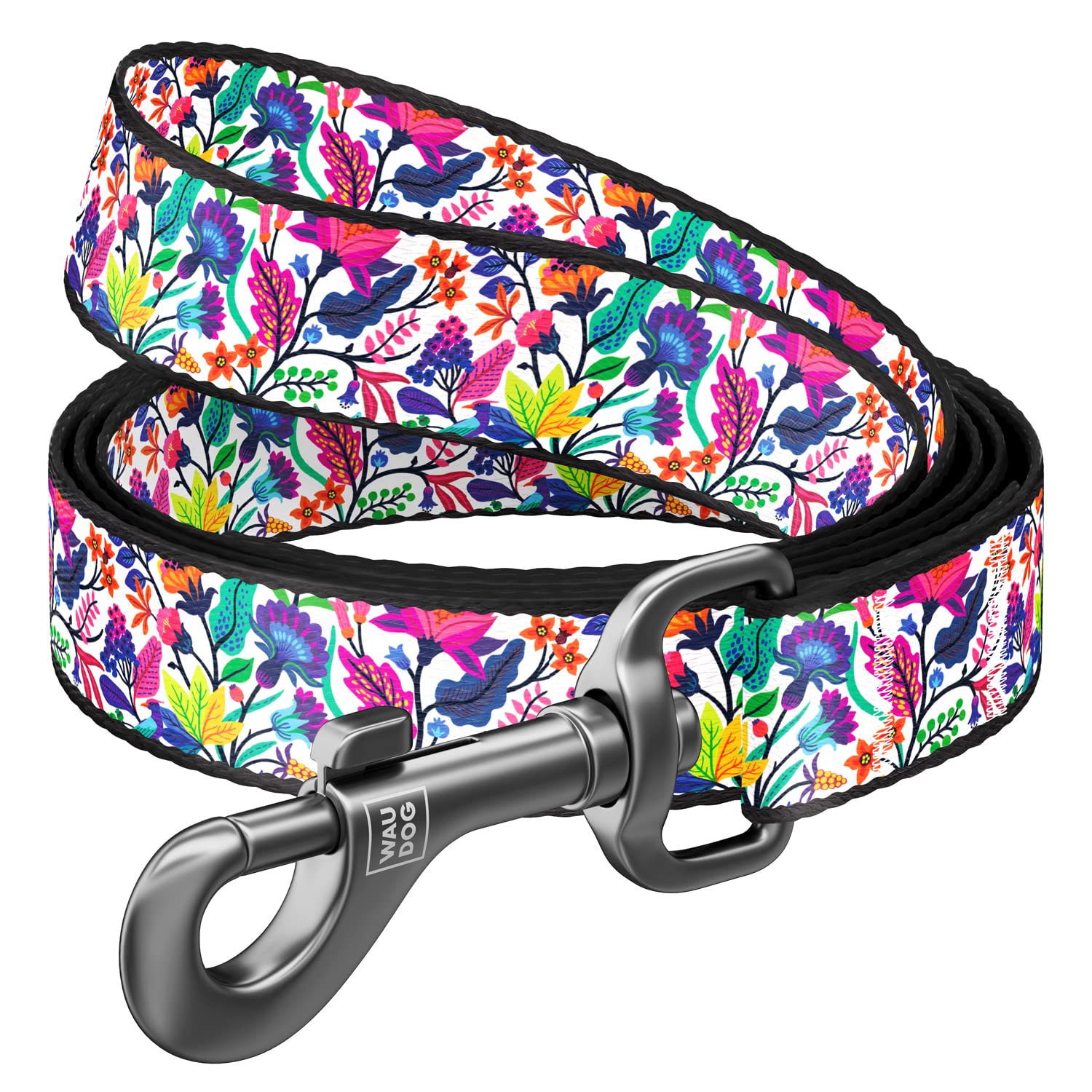 WAUDOG Flower Leash for Dogs - Strong and Durable Dog Leash - Walking & Running Leash for Pet Dogs - Multicolor (15 mm) (B09MKNXNDK) Amazon Price History, Amazon Price Tracker